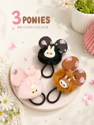 Girl's Printed 3 Ponies Pack