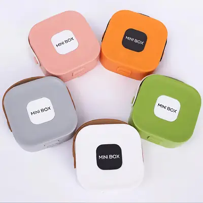  Premium Travel Metal Jewellery Box 