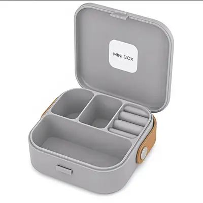  Premium Travel Metal Jewellery Box  thumbnail 3