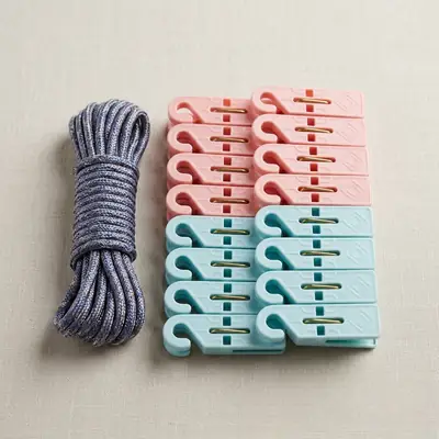 Stylish And Functional Designs Cloth Hanging Clips Pack