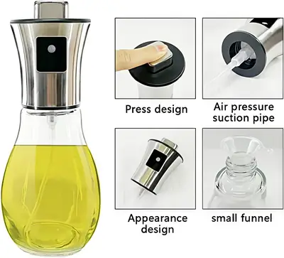 Stylish Designs To Complement Kitchen Decor Oil Bottle thumbnail 2