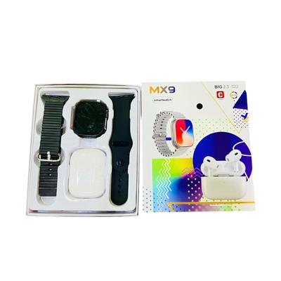 Smartwatch Black AMOLED Metal Band for Men Women thumbnail 2