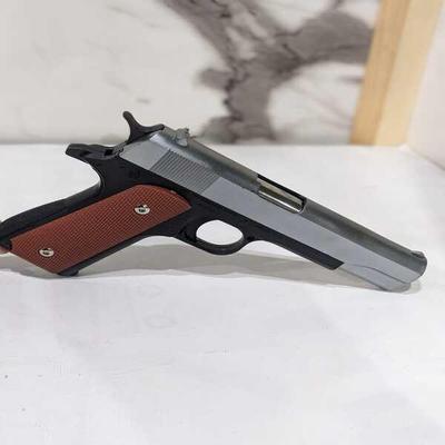 Sturdy Metal Toy Gun for Kids Birthday Party Play thumbnail 2