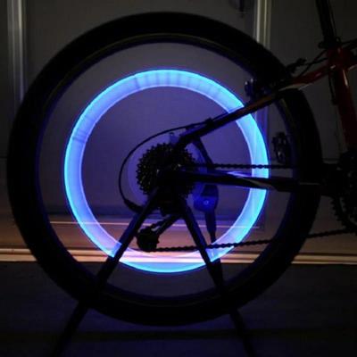 Stylish Bike Wheel Lights Blue Red Green Yellow thumbnail 7