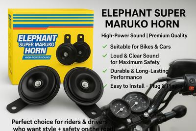 Super Loud Elephant Homs for Bikes & Cars Pakistan thumbnail 3