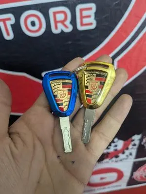 70cc Bike Key Switch Kit Golden Metal 3-Piece Set thumbnail 5