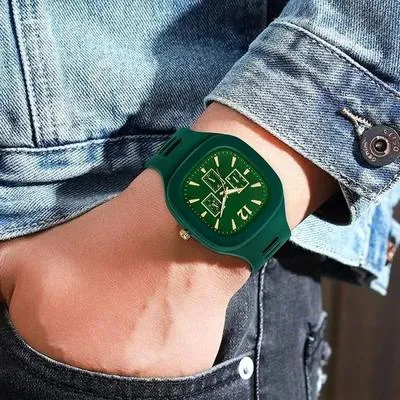 Men's Black Plastic Analogue Watch Lightweight Casual Wear thumbnail 10