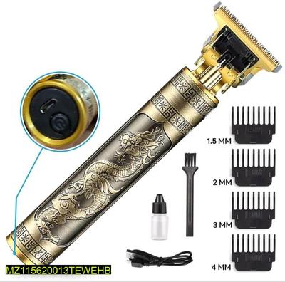 Premium Hair Beard Trimmer with 4 Combs & Rechargeable Battery thumbnail 8