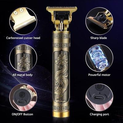 Premium Hair Beard Trimmer with 4 Combs & Rechargeable Battery thumbnail 3