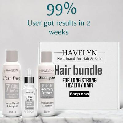 Havelyn 3 in 1 Hair Bundle Oil Shampoo Serum thumbnail 2