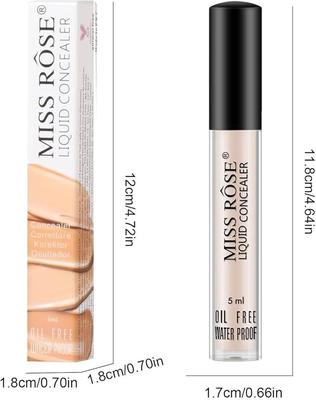Miss Rose Liquid Concealer Oil Free Waterproof 5ml thumbnail 5
