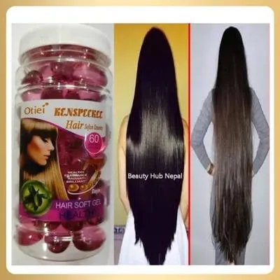 Orijen Hair Soft Gel 60 Capsules for Dry Frizzy Hair thumbnail 2