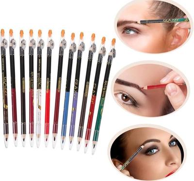 Glitter Eye Pencils 6 Shades Long Lasting Pakistani Makeup thumbnail 2