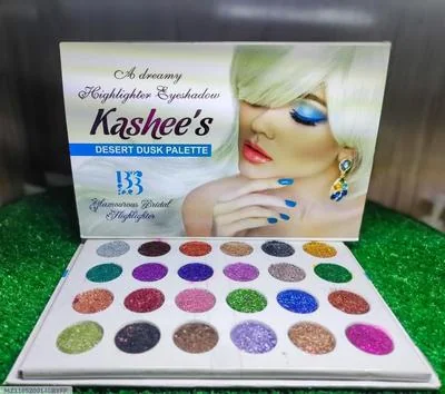 Kashee's Multicolor Glitter Eyeshadow Palette for Pakistani Brides thumbnail 4