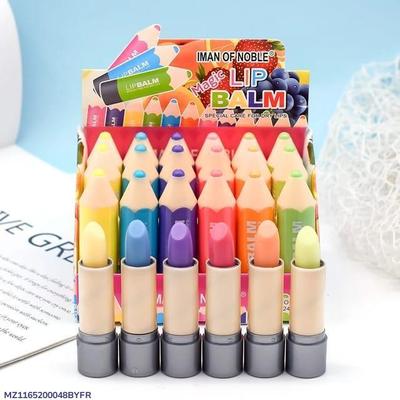 Glossy Lip Balm Pencil Shape Moisturizing Non Sticky thumbnail 5