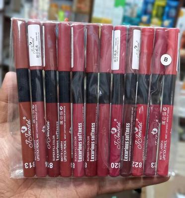 Matte Lip Pencil Pencil Set 6 Nude Shades Waterproof thumbnail 2