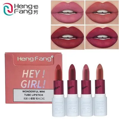Hey Girl Lipstick Set - Long Lasting, Velvety, Multicolor Shades thumbnail 7