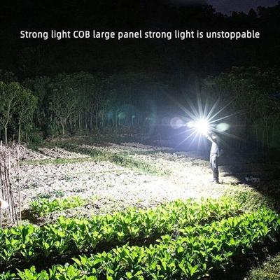 Rechargeable Self Defense LED Torch Light Black thumbnail 4