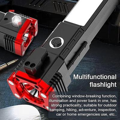 Rechargeable Self Defense LED Torch Light Black thumbnail 9