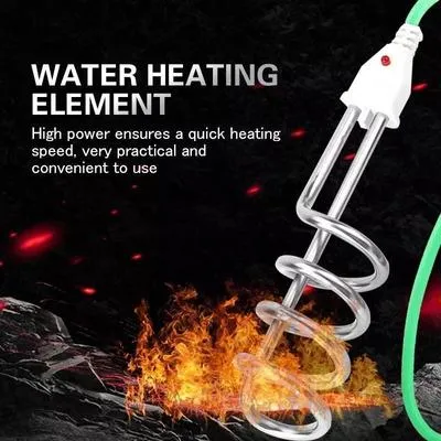 Water Heating Rod 1500W Stainless Steel Spiral