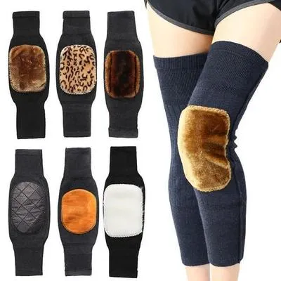 Knee-Length Wool Leg Warmers for Women & Men