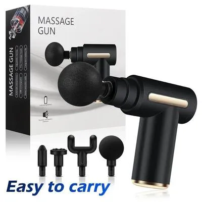 Mini Rechargeable Massager Gun for Office Yoga Fitness Relief thumbnail 2