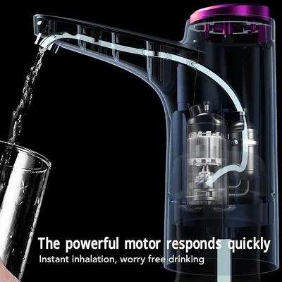 Modern One-Touch Water Dispenser Black ABS thumbnail 2