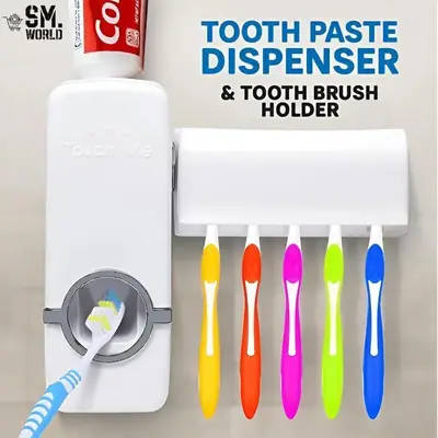 Bathroom Organization Toothpaste Dispenser