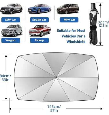 Windshield Umbrella for car  thumbnail 5