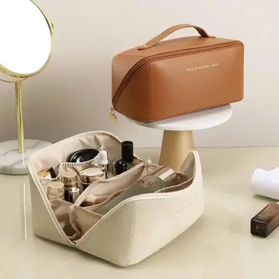 Storage Solution For Organized Makeup Makeup Pouch thumbnail 3