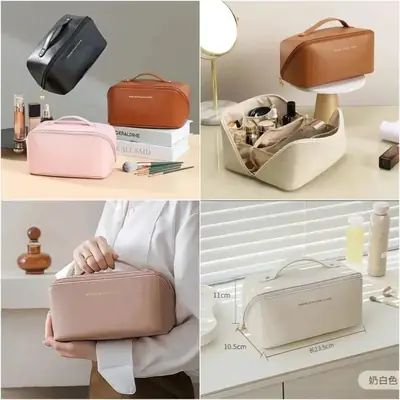Storage Solution For Organized Makeup Makeup Pouch thumbnail 5