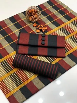 3-Piece Plaid Sussi Suit for Women Winter Wear thumbnail 2