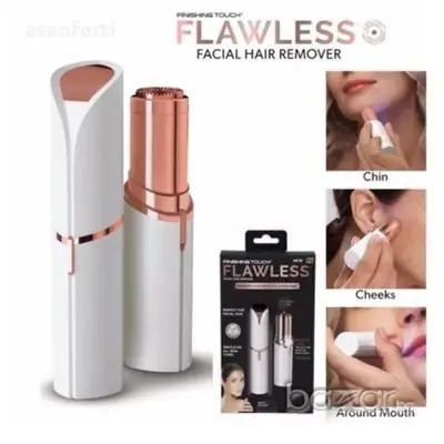 	Flawless Trimmer , Dry Shave, Wet, Cordless, Rechargeable, Self-Sharpening, Pop-Up Trimmer Women's Eyebrows Hair Trimmer