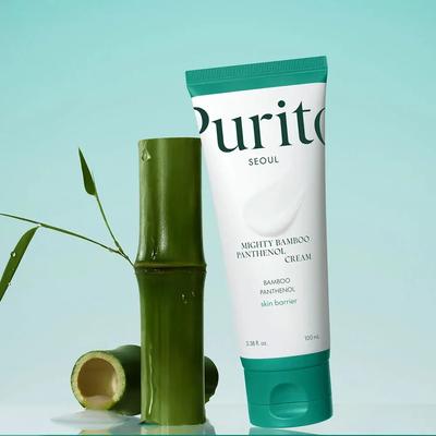 Purito Bamboo Panthenol Cream 100ml All Skin Types Brightening