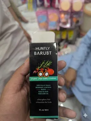Huntly Barbt 100% Natural Hair Oil 100ml thumbnail 2