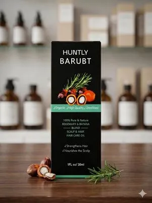 Huntly Barbt 100% Natural Hair Oil 100ml thumbnail 3