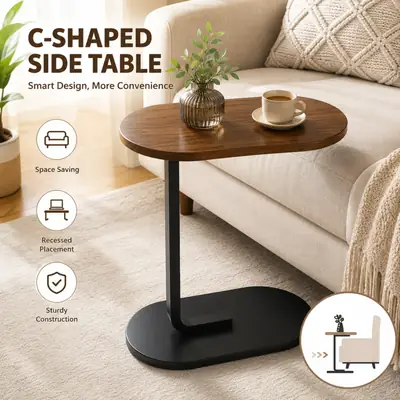 Compact And Easy To Use Iron Table Stand
