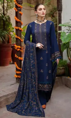 BAREEZE Women's Unstitched Embroidered Collection