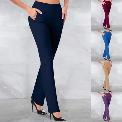 Women High Waist Tummy Control Yoga Pants Multi Color