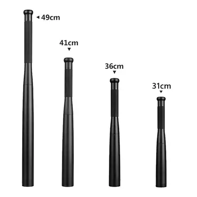 Self Defense Bat 49cm 41cm 36cm 31cm Black