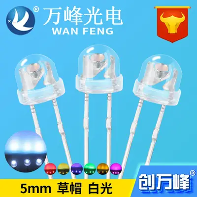 LED Straw Hat White Light 5mm Pakistan