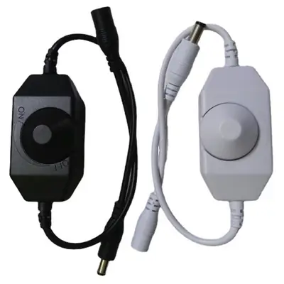 Smart Motion Sensor Dimmer Switch Black White