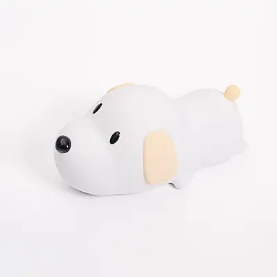 USB Rechargeable Silicone Mouse Night Light for Kids Room