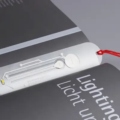 Portable LED Bookmark Lamp for Students & Readers