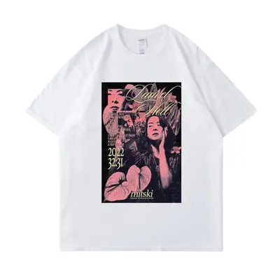 Mitski Graphic T-Shirt White 3XL New Collection
