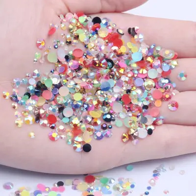 Multi Color Resin Drill Set for Nail Art in Pakistan