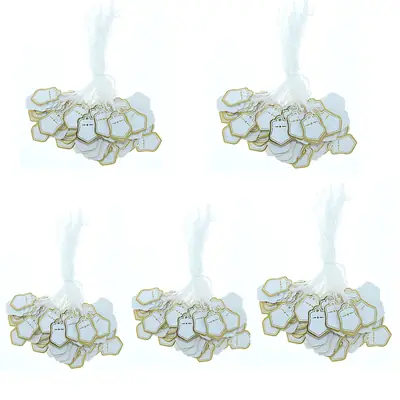 Gold Silver Five Star Price Tags for Weddings & Gifts