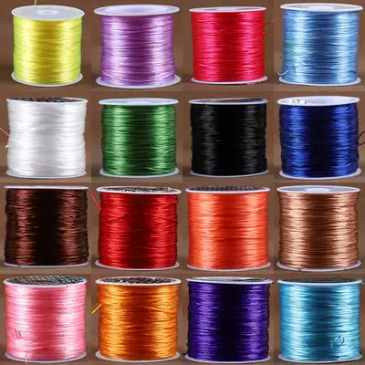 Transparent Elastic Rope for Bracelets & Crafts 16 Colors