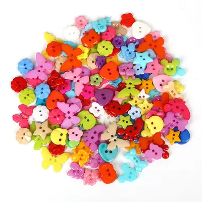 Colorful Plastic Buttons for DIY Crafts Pakistan