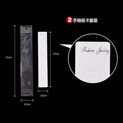 Fashion Jewelry Cards Set 9 Sizes Tear Resistant thumbnail 7